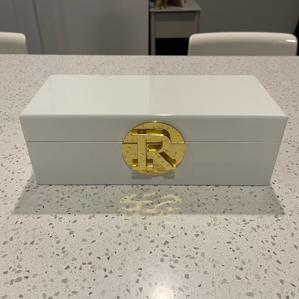 C. Wonder Lacquered Jewelry Box “R"